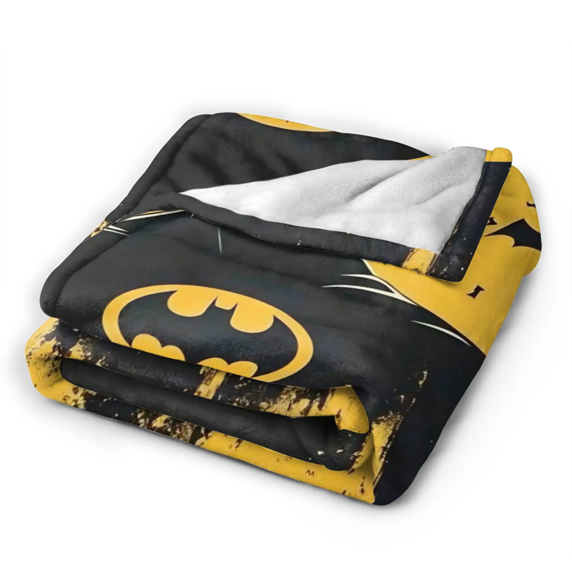 Bruce Wayne Batmans Blanket  Plush Throw Blankets Summer Air Conditioning Decoration Soft Warm Bedsprea, - view 5