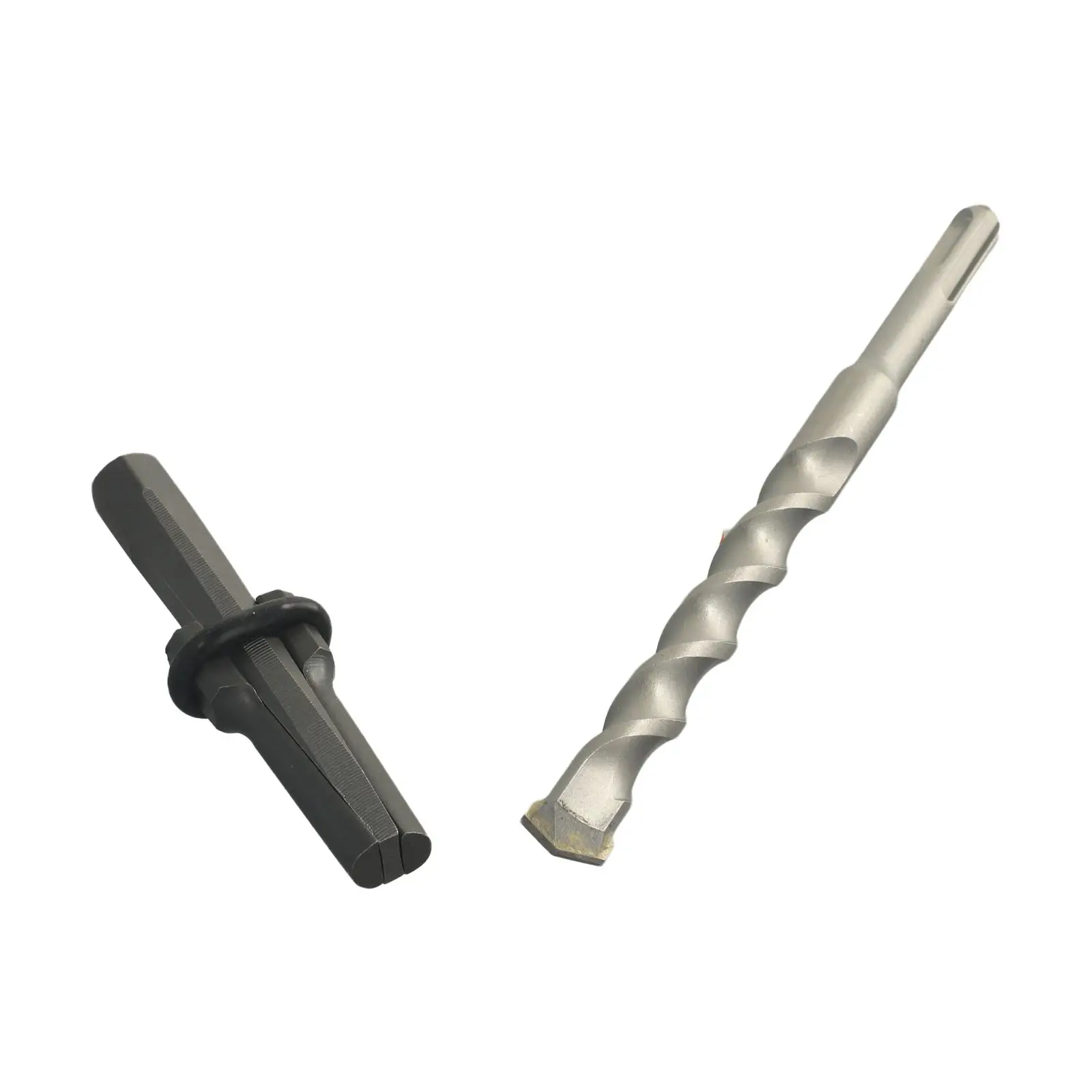 For Stone Splitter Metal Wedges 1618mm with Drill Bit for Splitting Granite Marble Concrete and Various Hard For Stones