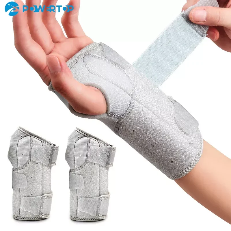 1PCS Wrist Splint Carpal Tunnel Protector Wrist Support Hand Brace Palm Wrap Wrist Injury Fracture Fixed Orthopedic Wristband