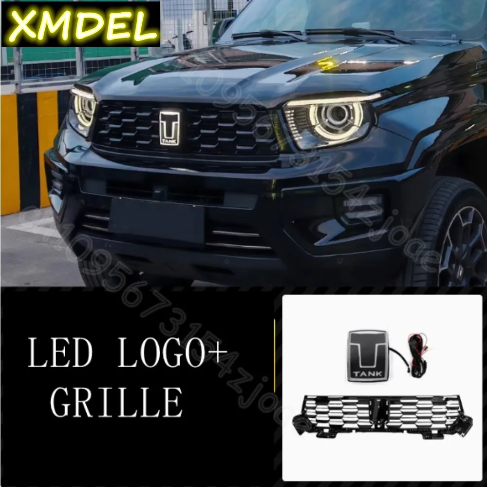 

Для Great Wall GWM WEY TANK 700 Tank 700, модификация решетки, передняя решетка MVF, внедорожная сотовая решетка, внешний вид, аксессуары