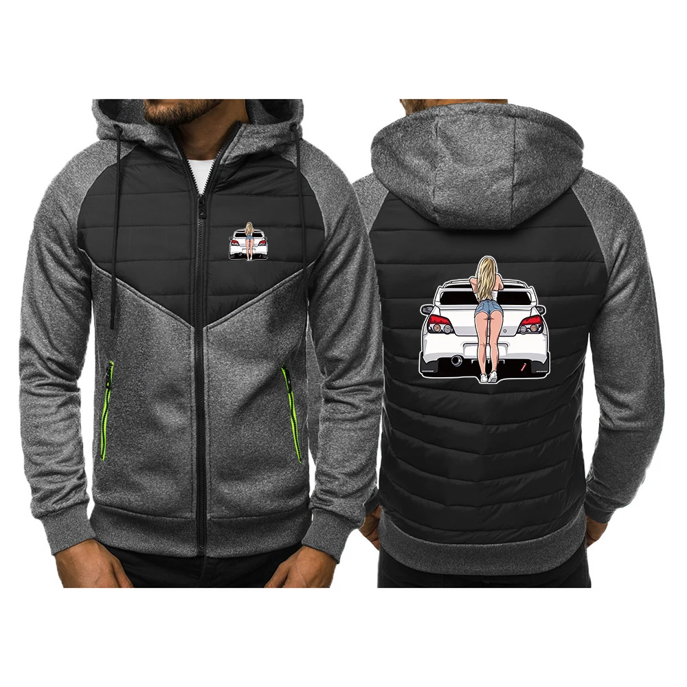 2026 Premium Brand Coat Jacket Spring And Autumn JDM Car Girls Funny Logo Print Daily Commuting Best-selling Leisure Hoodies
