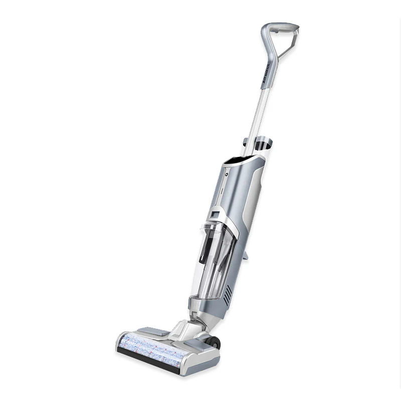 

2021 ECO Friendly Electric Cordless Rechargeable Floor Sweeper Cleaning Appliances Cordless Vacuum Mop Wet and Dry Mode