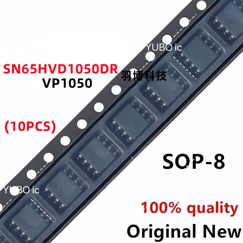 (10piece) 100% New SN65HVD1050DR SN65HVD1050 VP1050 sop-8 Chipset