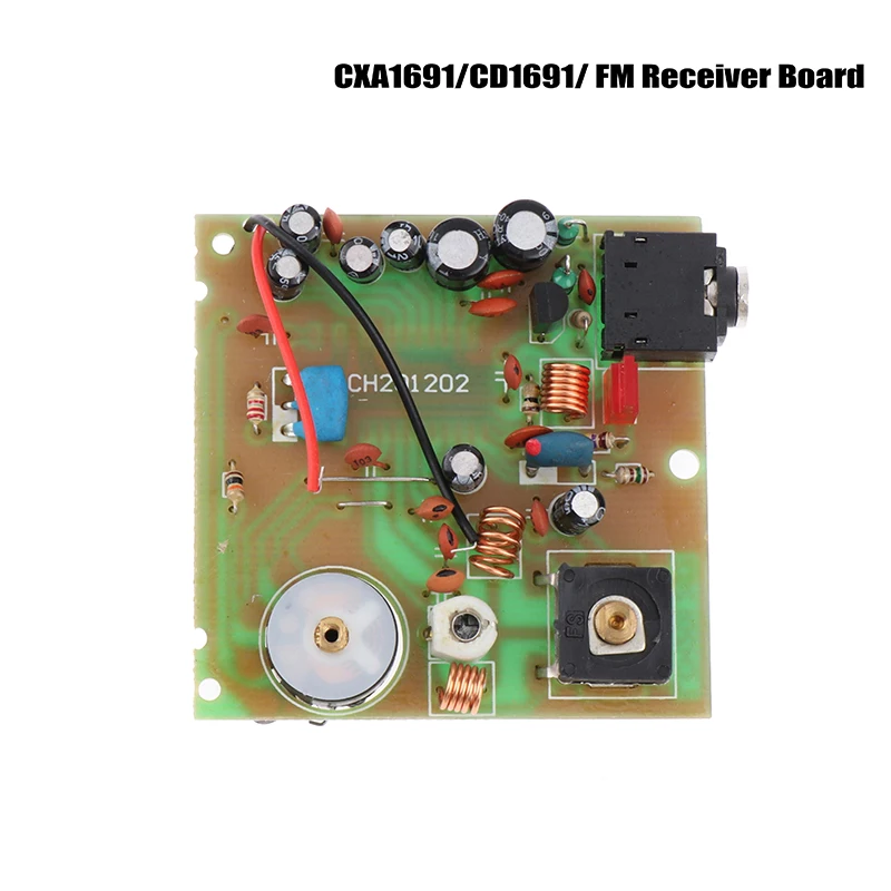 CXA1691/CD1691/ FM Receiver Board (Continuously Adjustable, No Squelch, Mono)