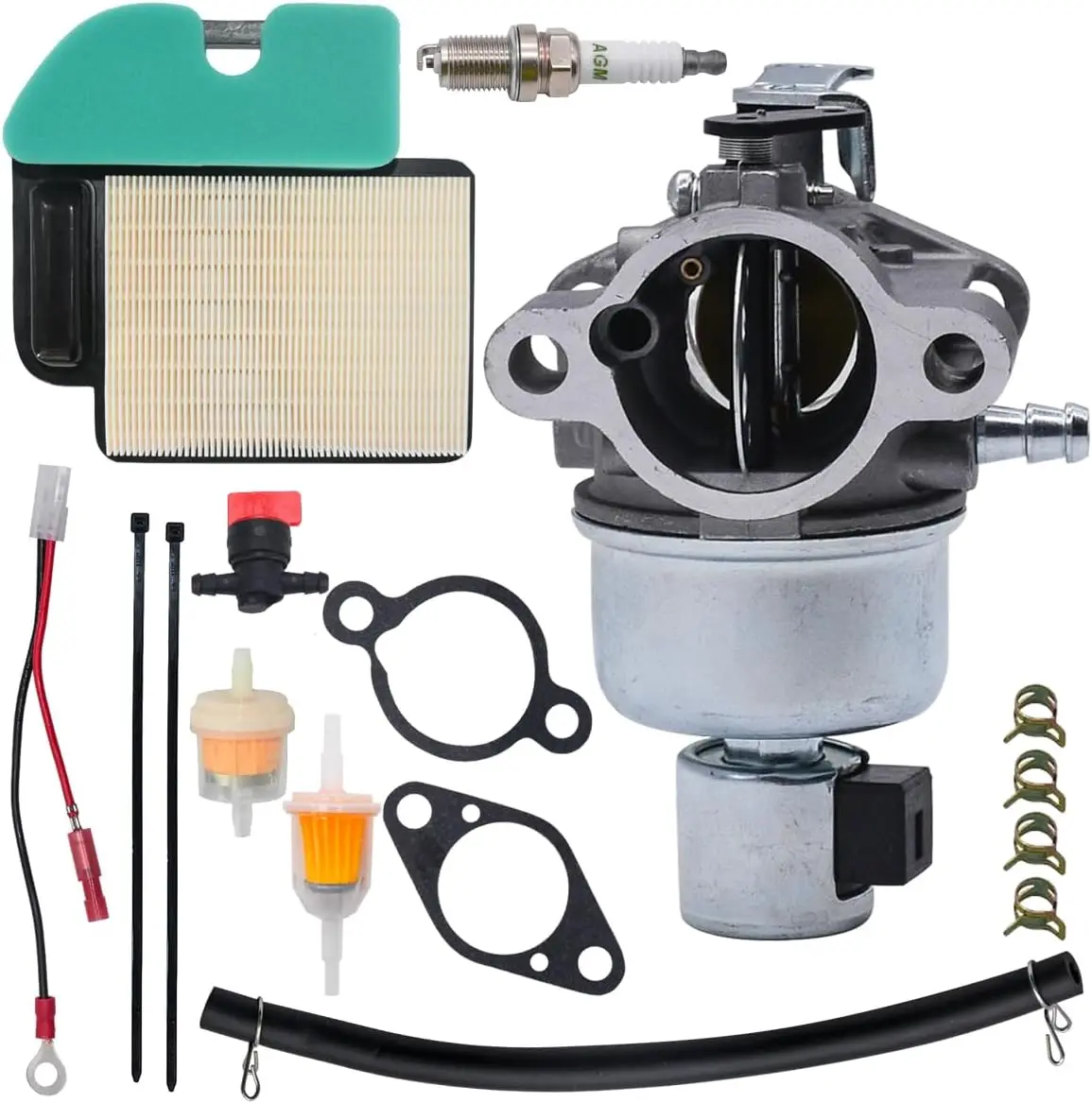 Carburador 20 853 33-S Compatible con Cub Cadet LT1040 LT1042 LT1045 LTX1042 LTX1045 RZT42 LH4600H para Kohler SV600 SV590 SV600S SV540S