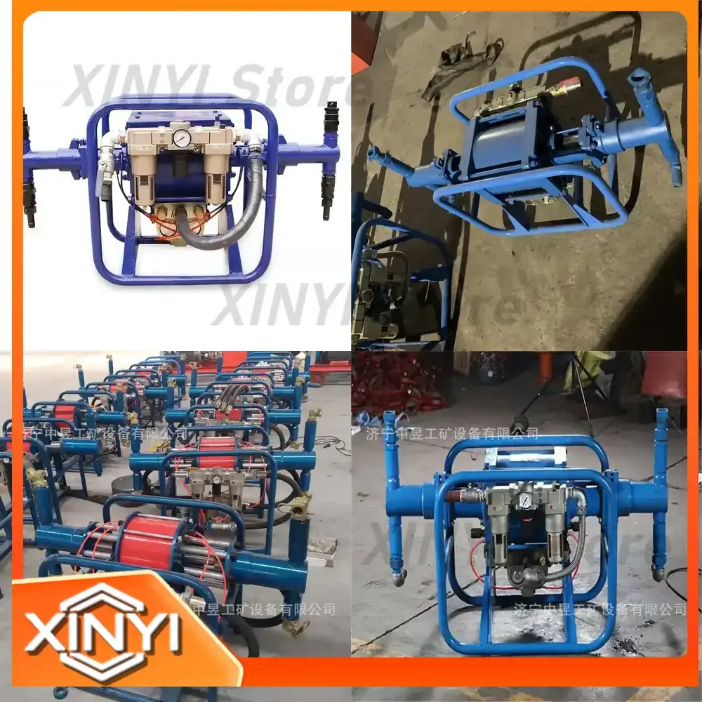 Pneumatic Grouting Pump for Double Liquid High Pressure Grouting Resistance Equipment