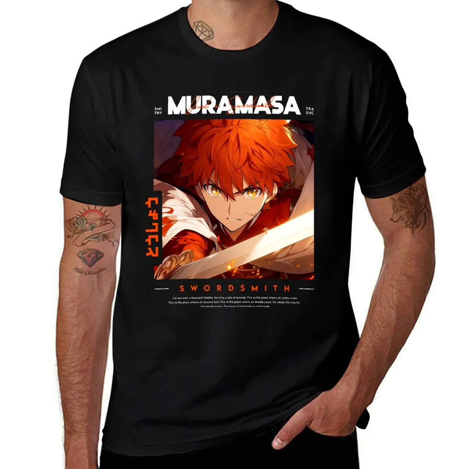 

Senji Muramasa - Fate Grand Order T-Shirt Lightweight Cooling Short Sleeve Tee