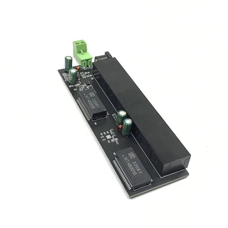 Protokol Standar 802.3AF/AT 48V POE OUT/48V Poe Switch 100 Mbps POE Poort; 100 Mbps UP Link Poort; Poe Powered Switch NVR