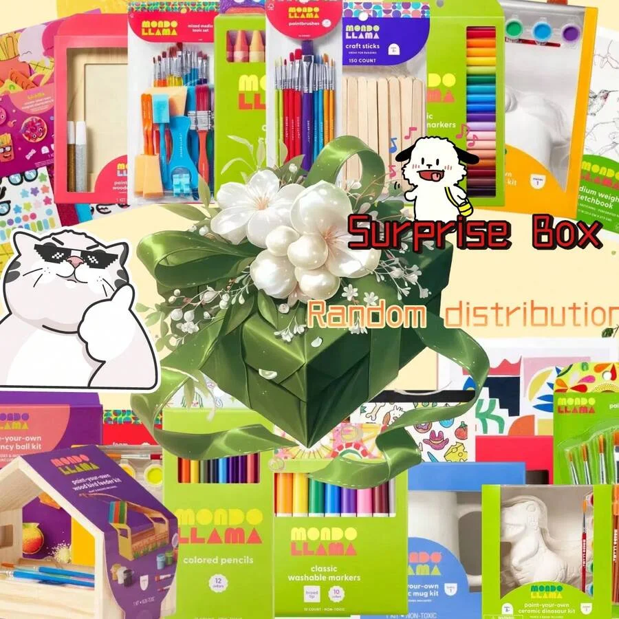 

Stationery blind boxes are here, lighting up the desktop atmosphere! Every piece is a masterpiece.