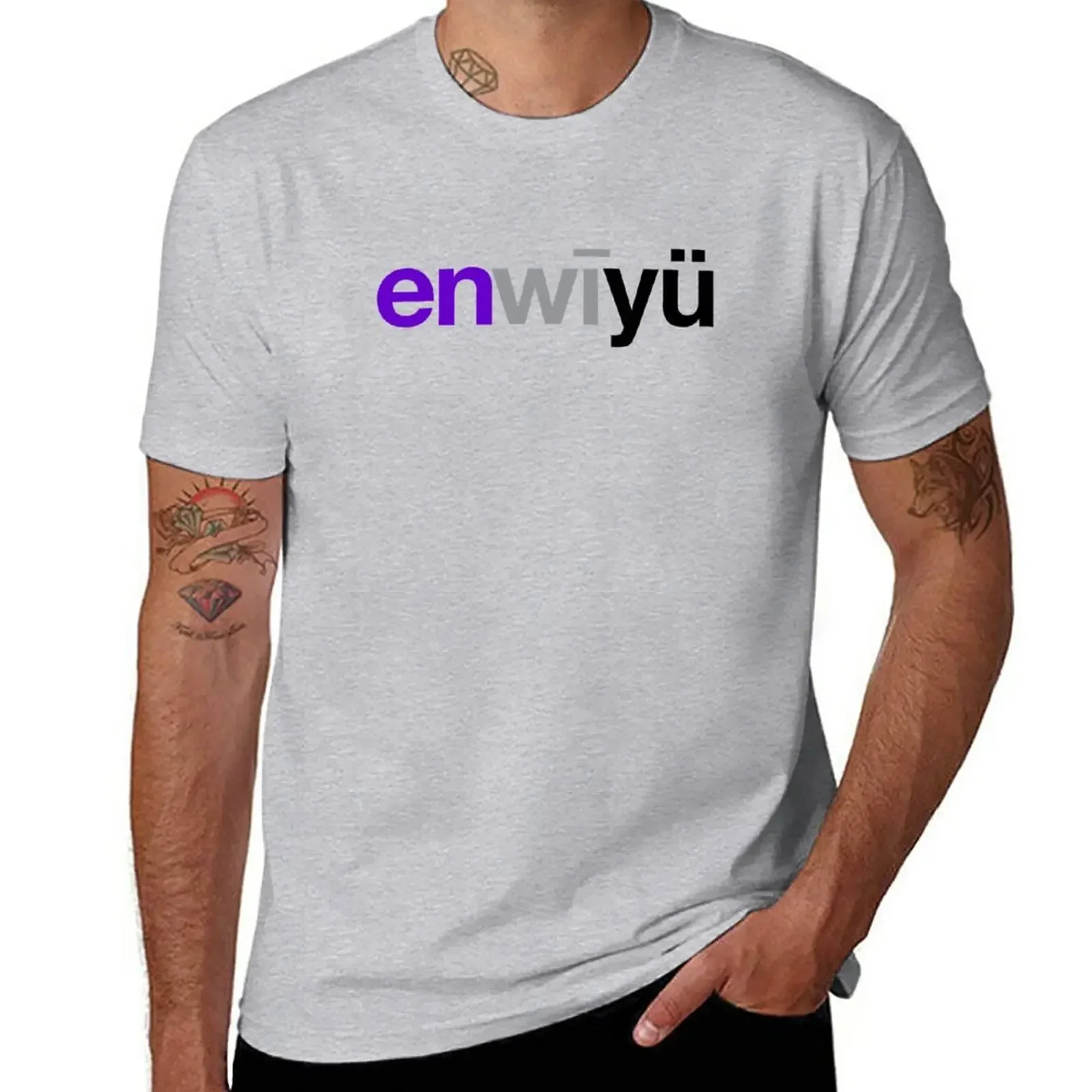 Phonetic New York (NYU) T-Shirt korean fashion tops plus size tops t shirt for men