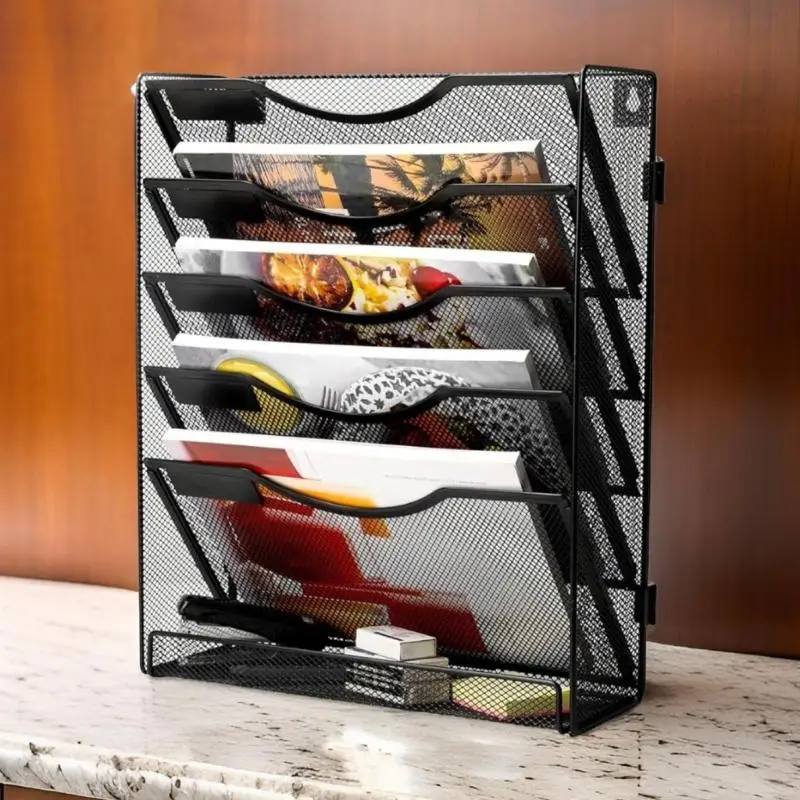 Организаторы Office Desk N58C для файлов металлическая сетка вертикальное хранилище
