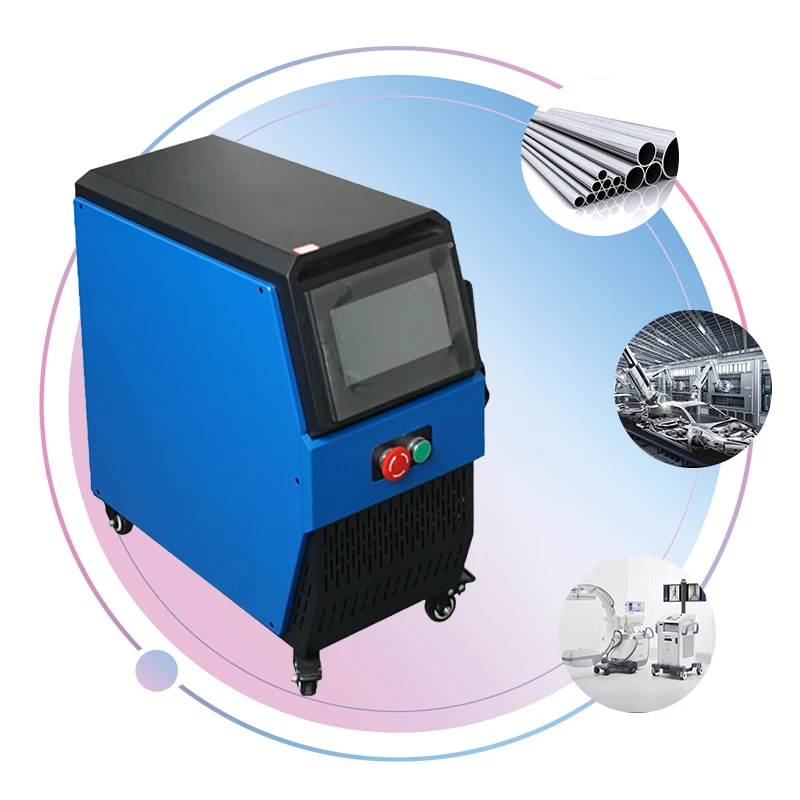 

Новый портативный ручной волоконный лазерный сварочный аппарат 3-в-1 для металла и алюминия, 1500 Вт/2000 Вт, прост в эксплуатации