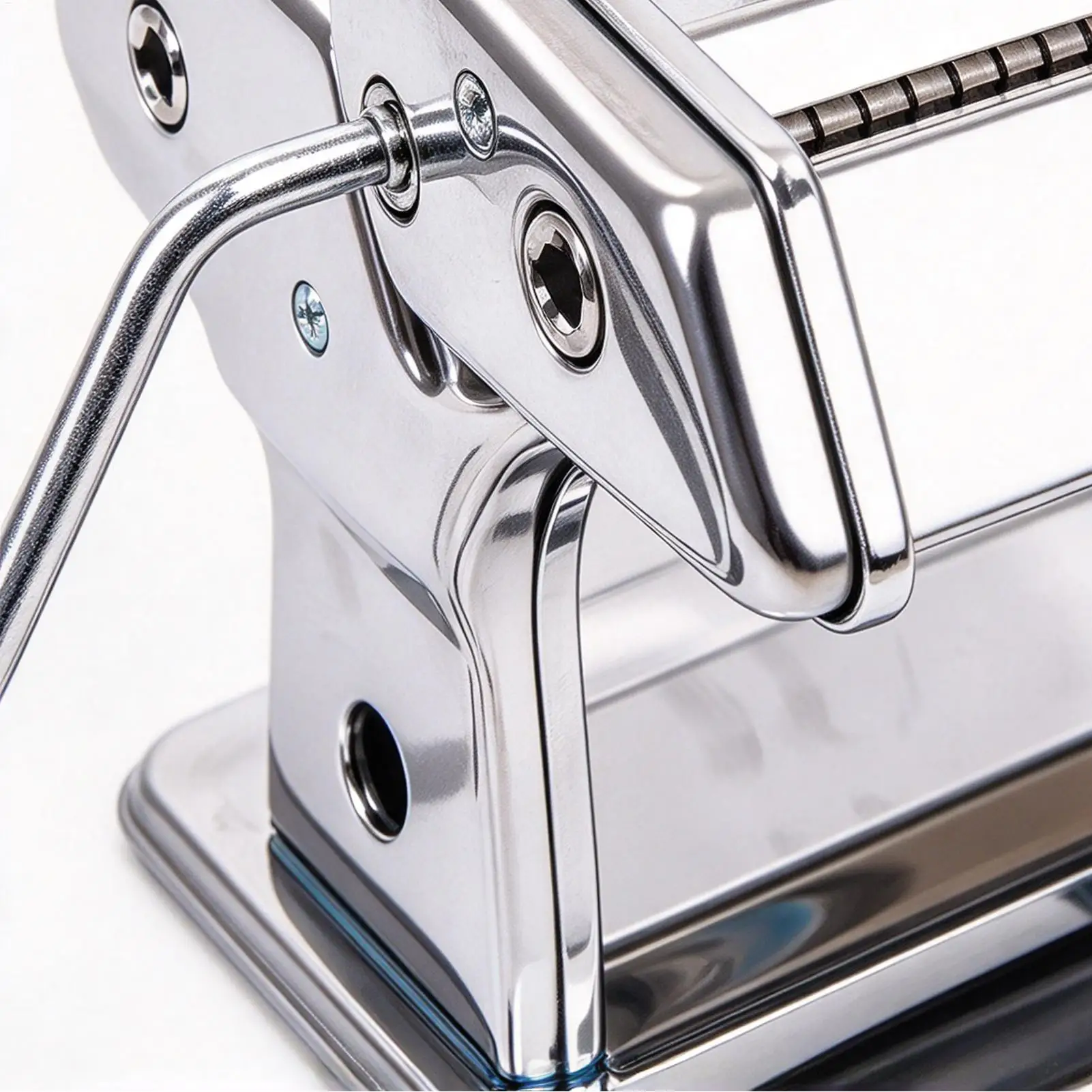 Pasta Maker Stainless Steel 9 Thickness 2 Width Settings Roller Noodle Maker Machine For Home Kitchen Restaurant Food Shop