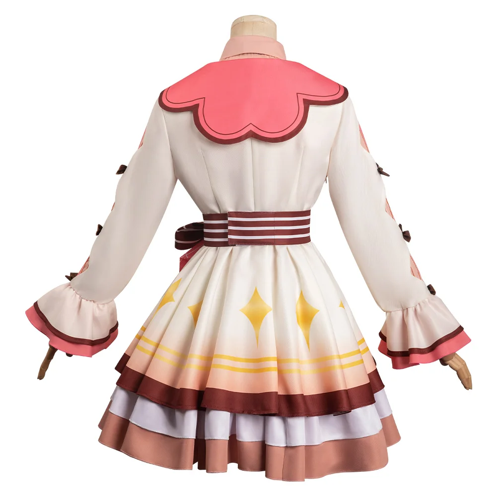 OSHI-NO KO Arima Kana Cosplay Costume pour Femme Adulte, Robe de Femme de Chambre Lolita, Tenues d'Halloween, Carnaval, ix, Trempé