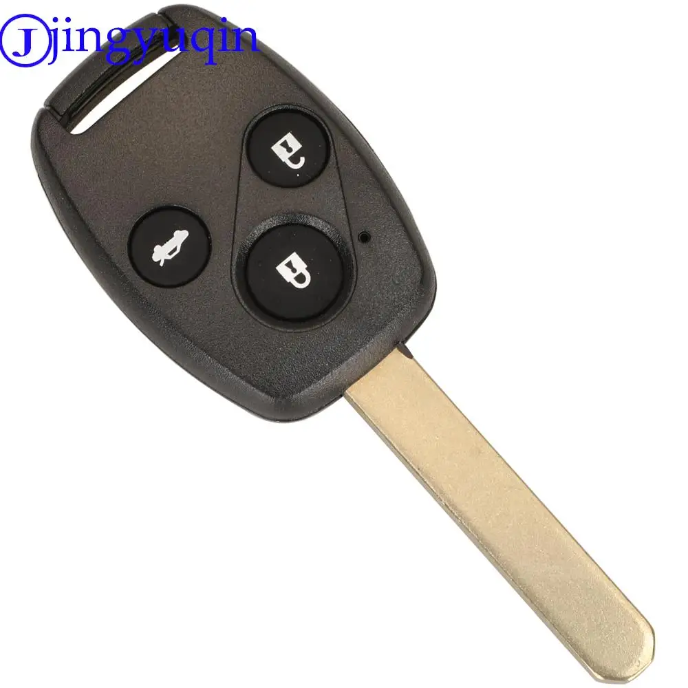 jingyuqin Remote Key Fob For Honda Accord Element Pilot CR-V HR-V City Jazz Odyssey Civic CE0891/HLIK-1T 433MHZ ID46/pcf7961Chip