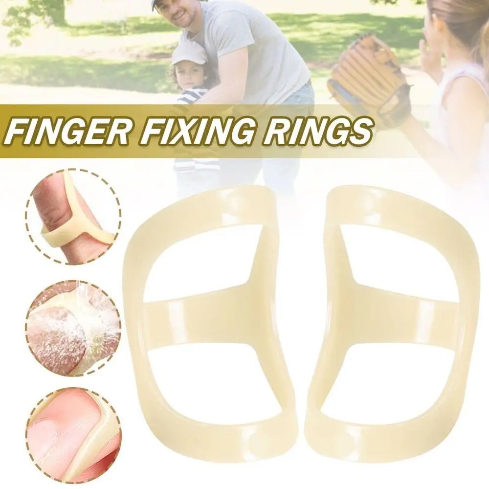 2PCS Oval 8 Bending Deformation Arthritis Finger Splint Finger Sleeve Finger Fixing Sleeve Finger Fixator