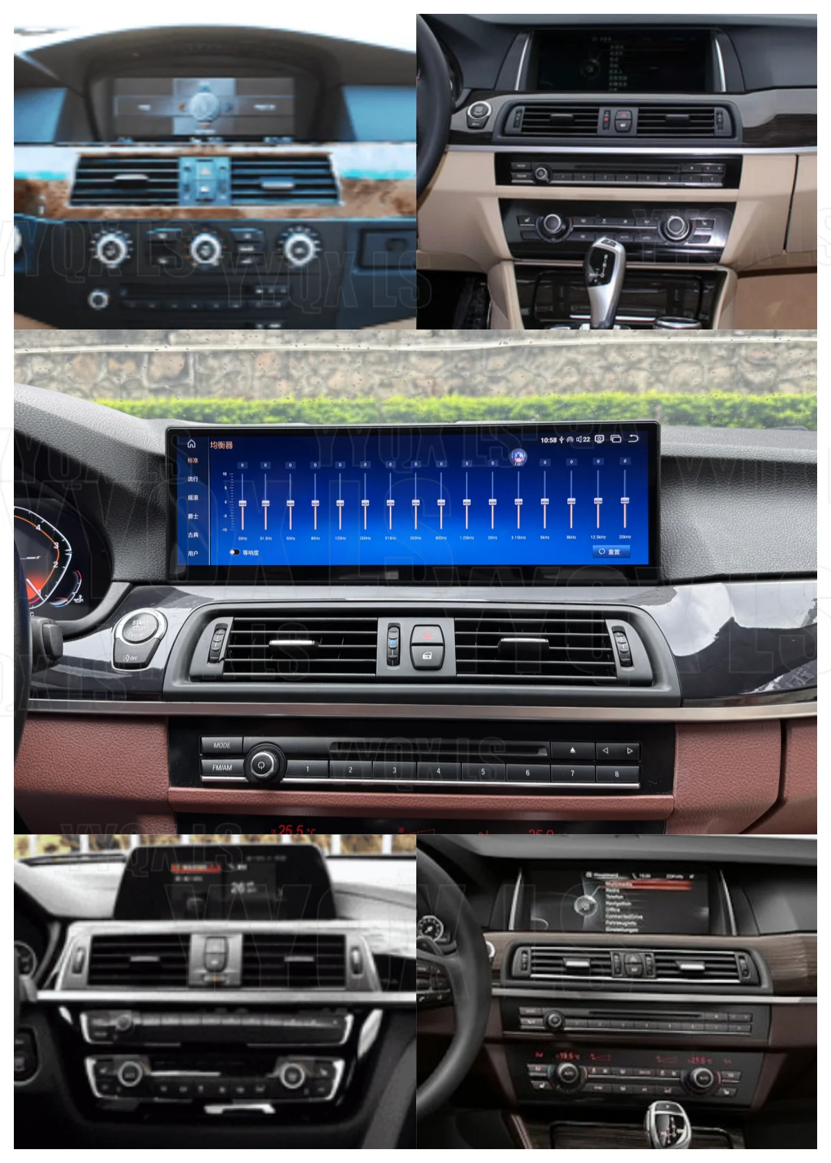 

Экран Android для BMW 5 серии F10 F11 2008-2018, CarPlay, GPS-навигация, мультимедийный проигрыватель, автомобильная стереосистема, автомагнитола