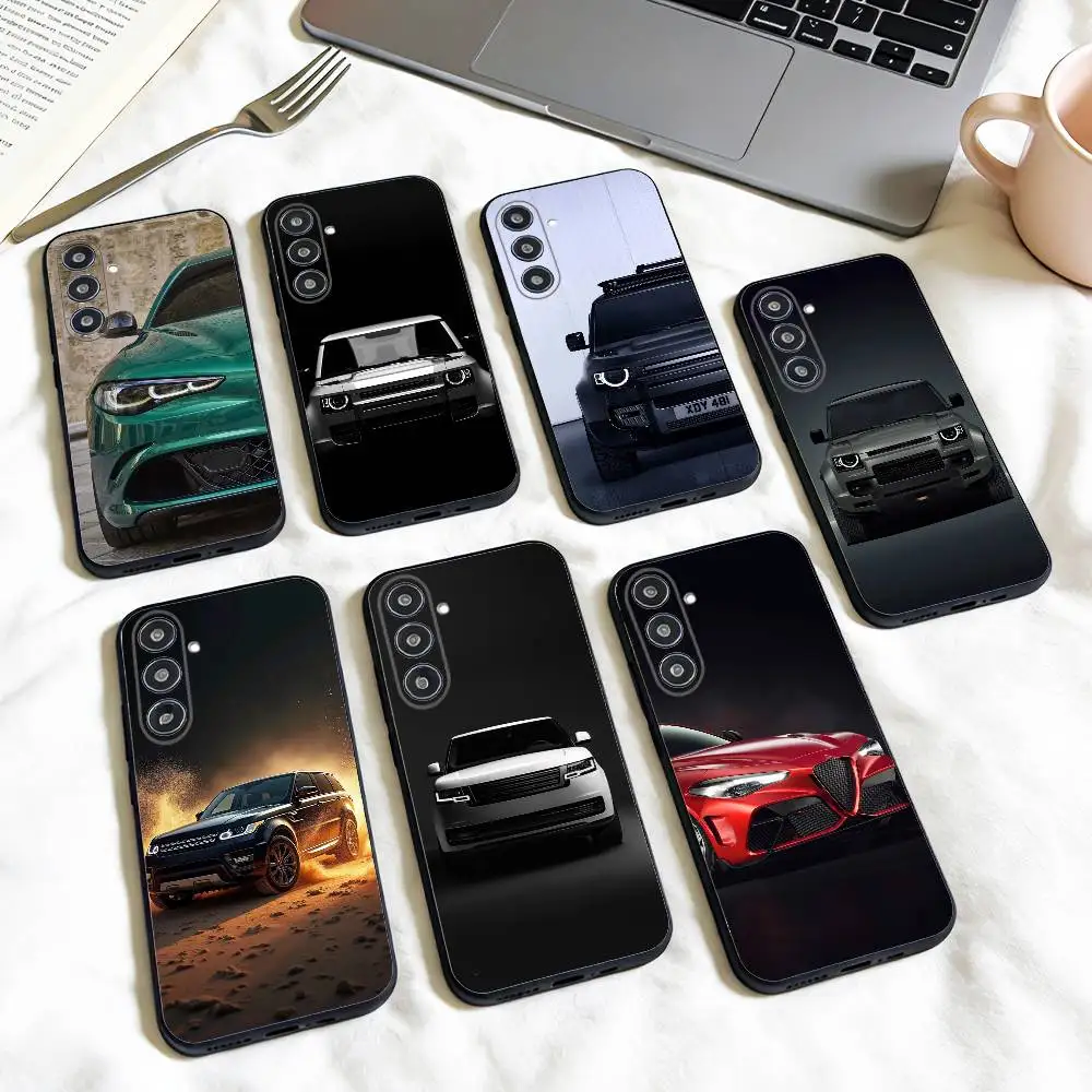 Cool A-Alfas C-Car R-Romeo   phone Case For Samsung Galaxy A73,A72,A71,A70,A53,A52,A51,Others Soft Black Shell