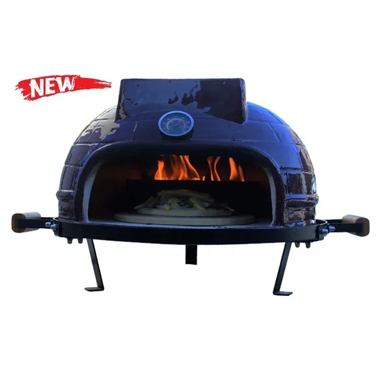 SEB / STEEL EGG BBQ 21 Inch Tabletop Horno Pizzero Best Ceramic Kamado Pizza Oven