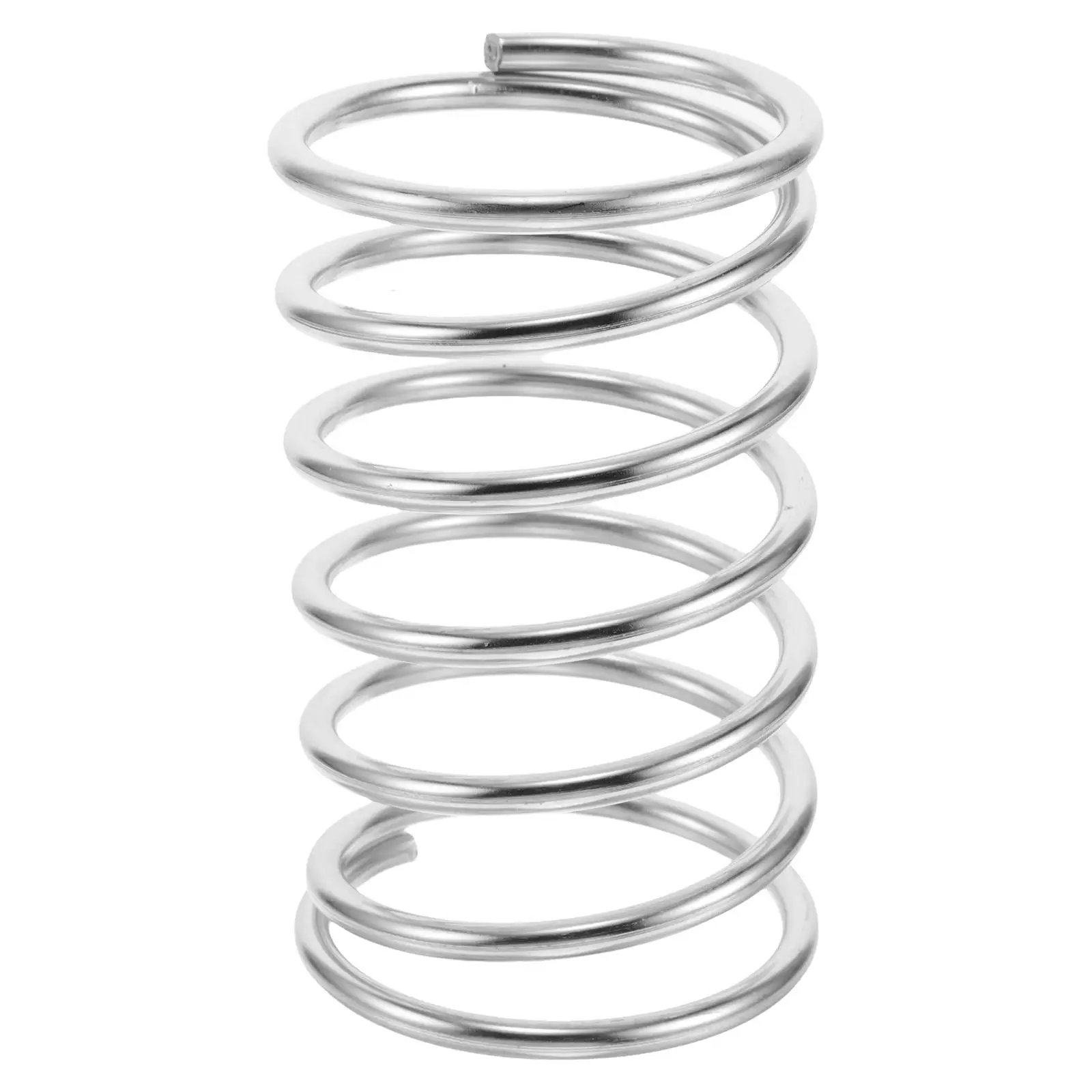 Stainless Steel Toothbrush Holder Spring Stand Bathroom Organizer Makeup Brush Storage Toothpaste Container Countertop