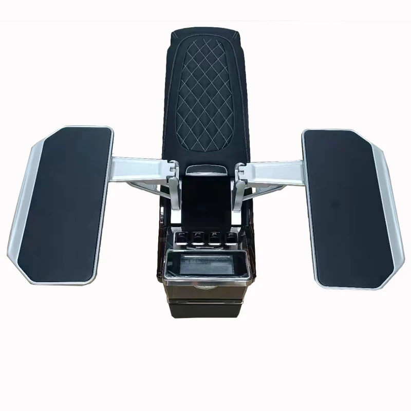 

Business Car Interior Accessories With Armrest Box Hidden Folding Table