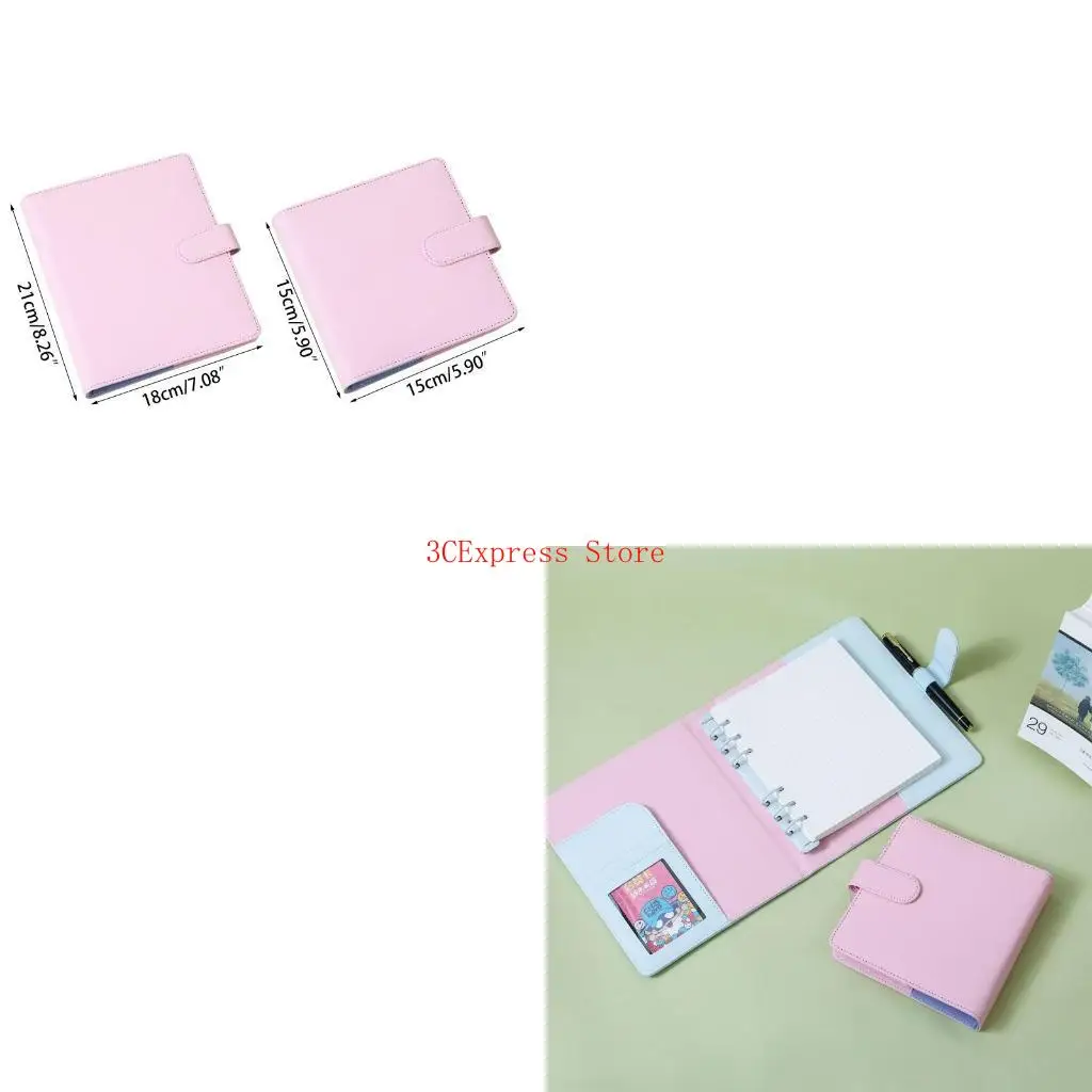 Журнал написание записной книжки кольцевой переплет с пером -петлей Пополняемый дневник.