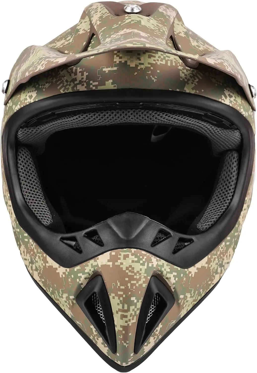 Adult ATV kask gogle rękawiczki Combo