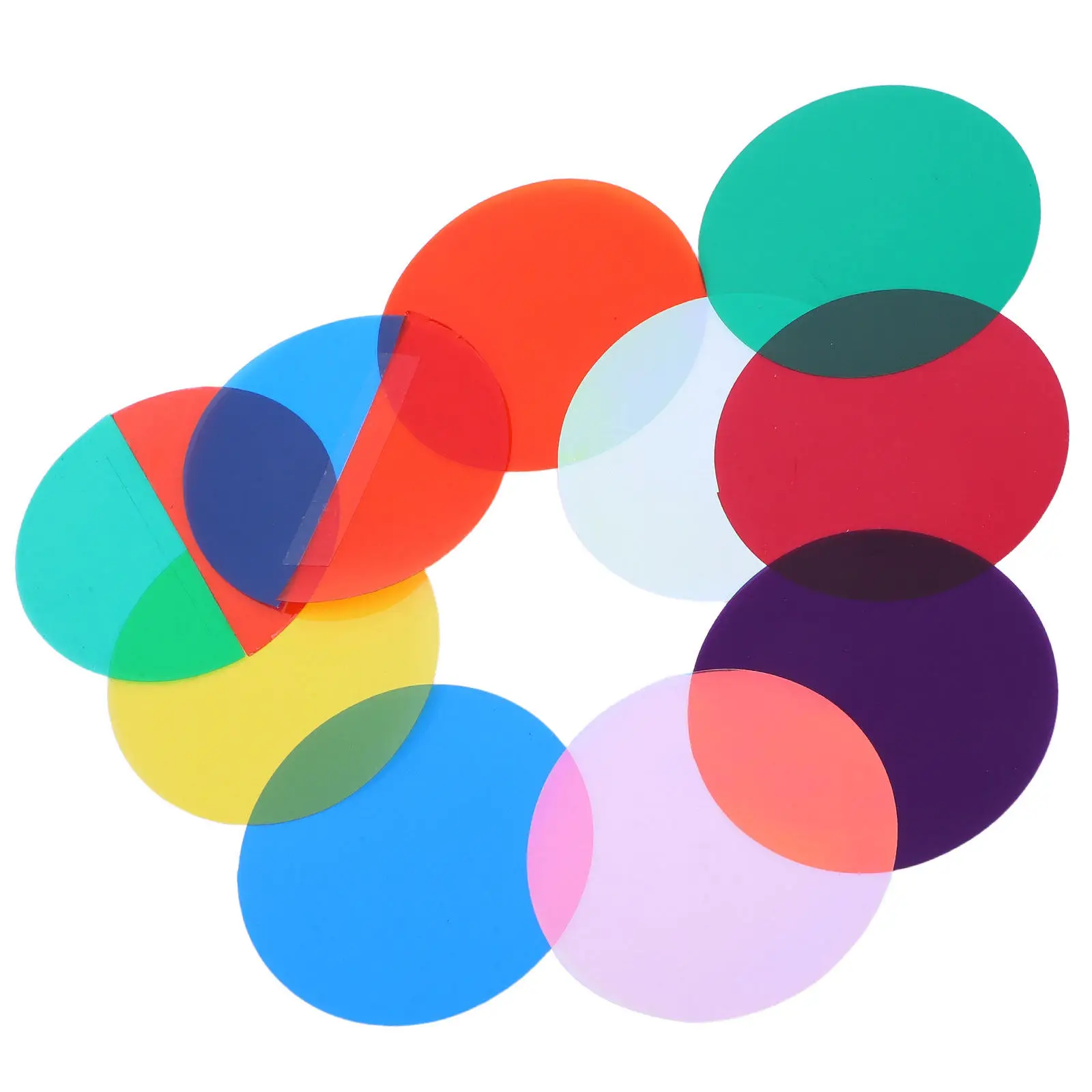 

10 шт. пленок-диффузоров для коррекции цвета света, гелевые фильтры для ламп, гелевые листы для изменения цвета, реквизит для фотосъемки, для домашнего декора и ландшафта