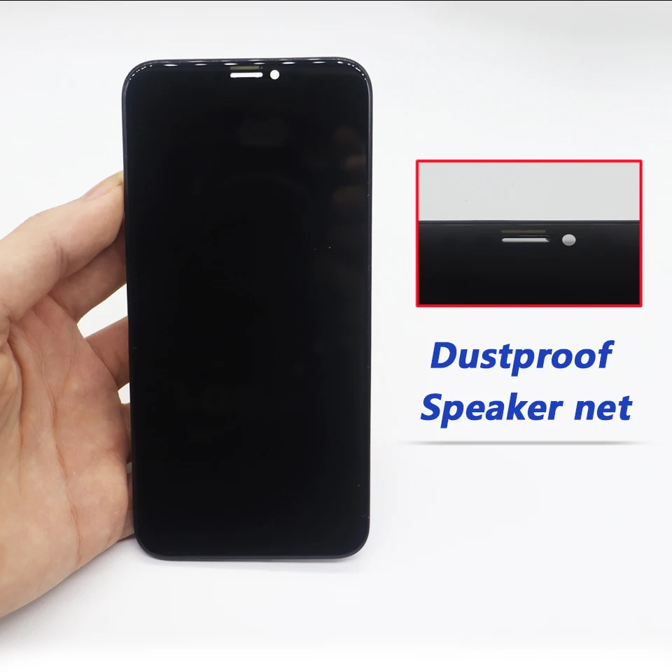 AAAA++++ OLED para iPhone X XR XS Max LCD Incell para iPhone 11 12 Pro Max Screen Display LCD con 3D Touch Digitizer Assembly 3