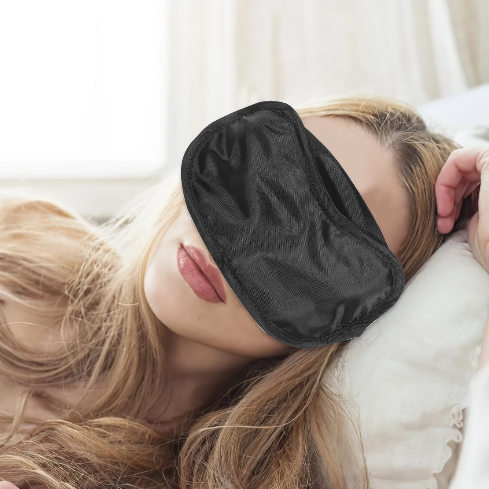 

10pcs Sleep Eye Mask Comfortable Light Blocking Women Men Cotton Reusable Eye Cover for Travel Outdoor Deep Sleep Relief