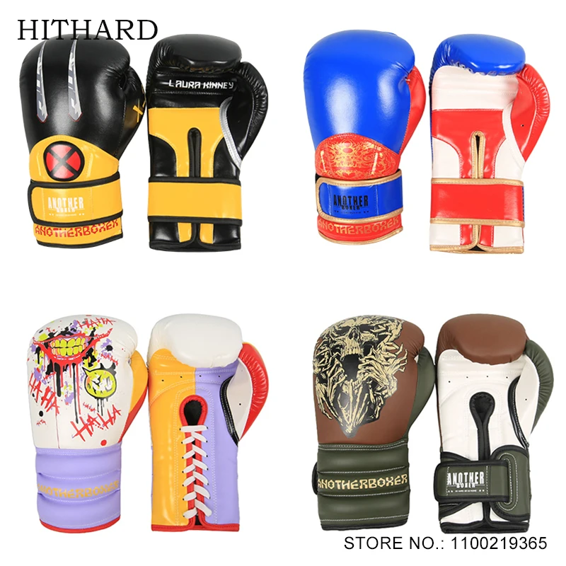 

Boxing Gloves Men Women Youth Muay Thai Gloves 2025 Premium PU MMA Sparring Punching Training Equipment Fight Kickboxing Gloves