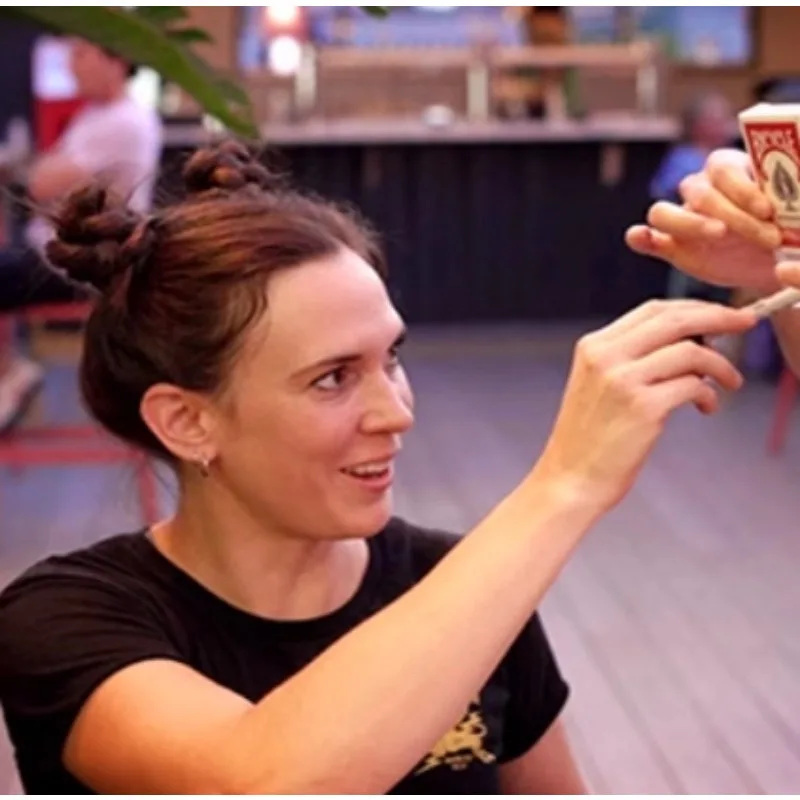 

Omni Air от Victor Sanz Профессиональный прозрачный пластиковый блок с крупным планом, реквизит для фокусов, уличные фокусы, иллюзия, трюк, карта