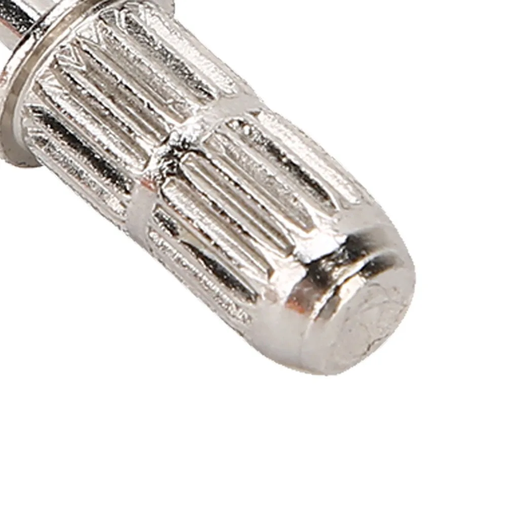 10pcs 2.35Mm Standard Shaft Nail Sanding Band Mandrel Silver Surface Finish Nail Drill Bit Mandrel Drill Bit