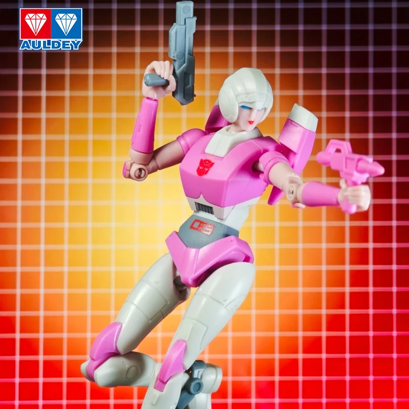Figura di sorella d'azione Arcee&Elita-1 articolata, bambola Transformers per ragazze, esercito Autobot posizionabile, regalo di Natale ideale per bambini