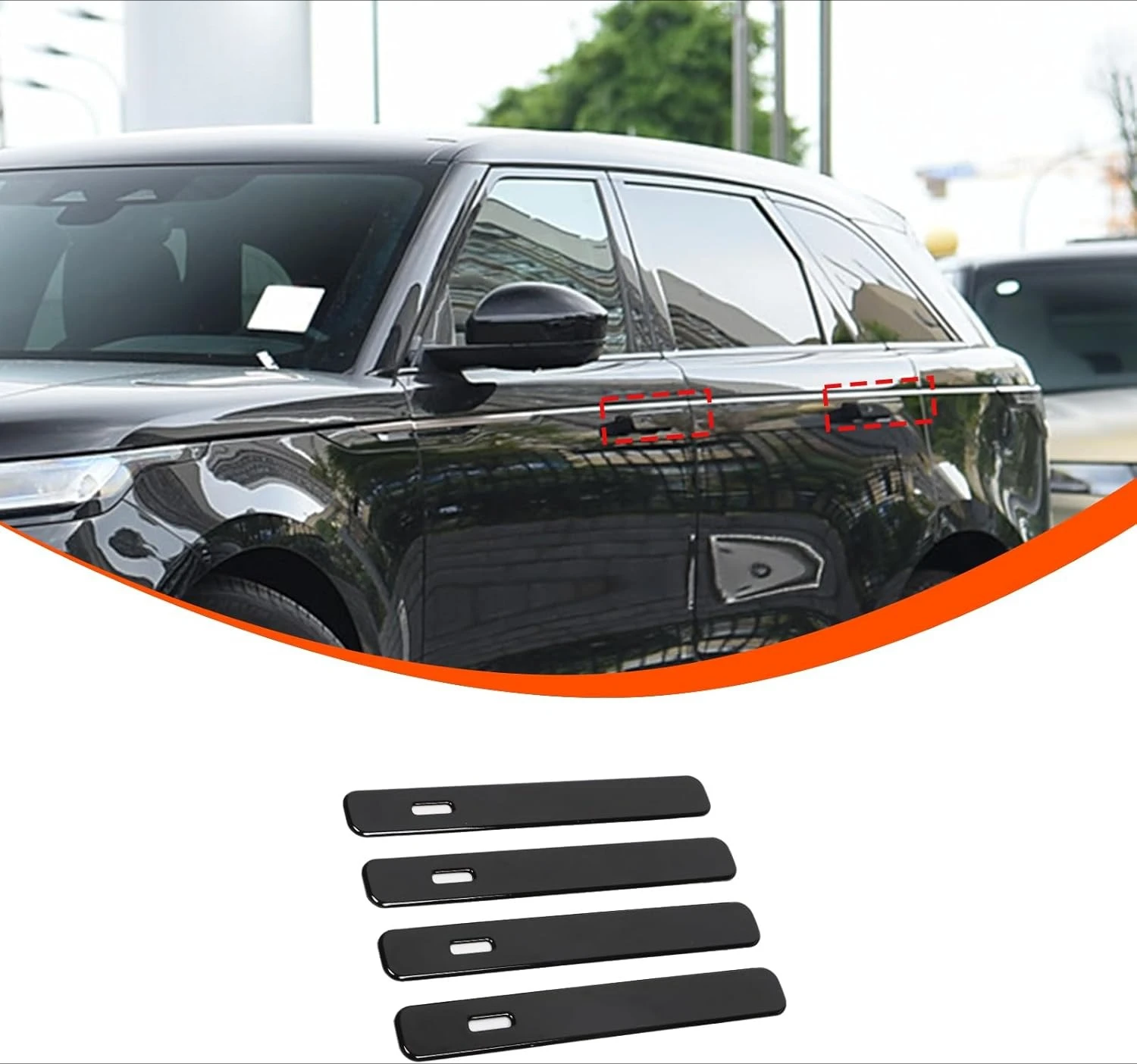 

Накладки на внешние дверные ручки для Land Rover Range Rover Velar 2017-2020: Защитные декоративные аксессуары