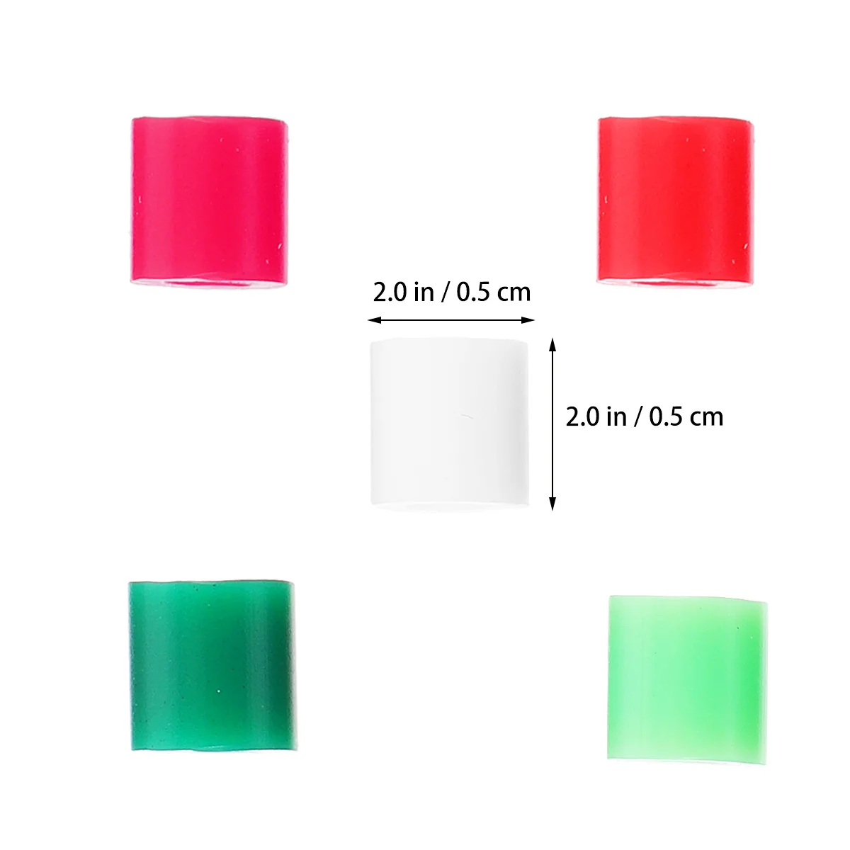 2500個のプラスチックビーズ、子供向けDIYクラフトキット、クリスマスデコレーションやクリエイティブアートプロジェクトに最適な楽しい教育用ビーズ