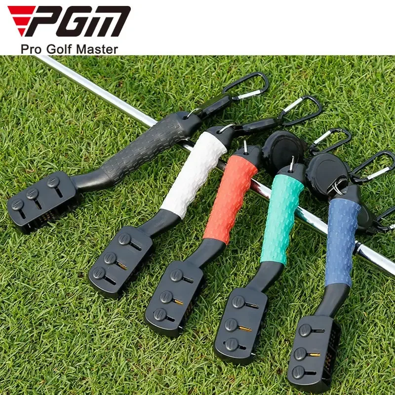 PGM Golf Club Brush Retractable Brush Head Multifunctional Cleaning Brush Golf Supplies Accessories SZ008