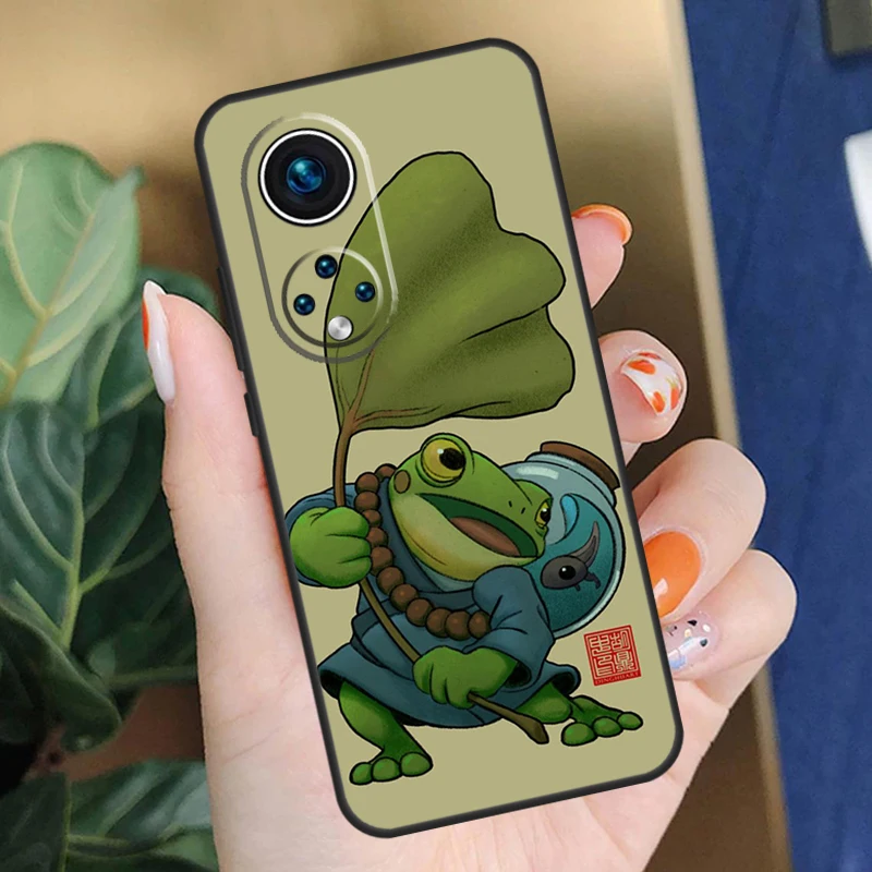 حافظة الضفدع وابنه لهاتف Honor X8b X9b X9a X8a X8 X9 X9c 50 70 90 Lite Honor 200 Pro Magic 7 5 6 Lite Cover