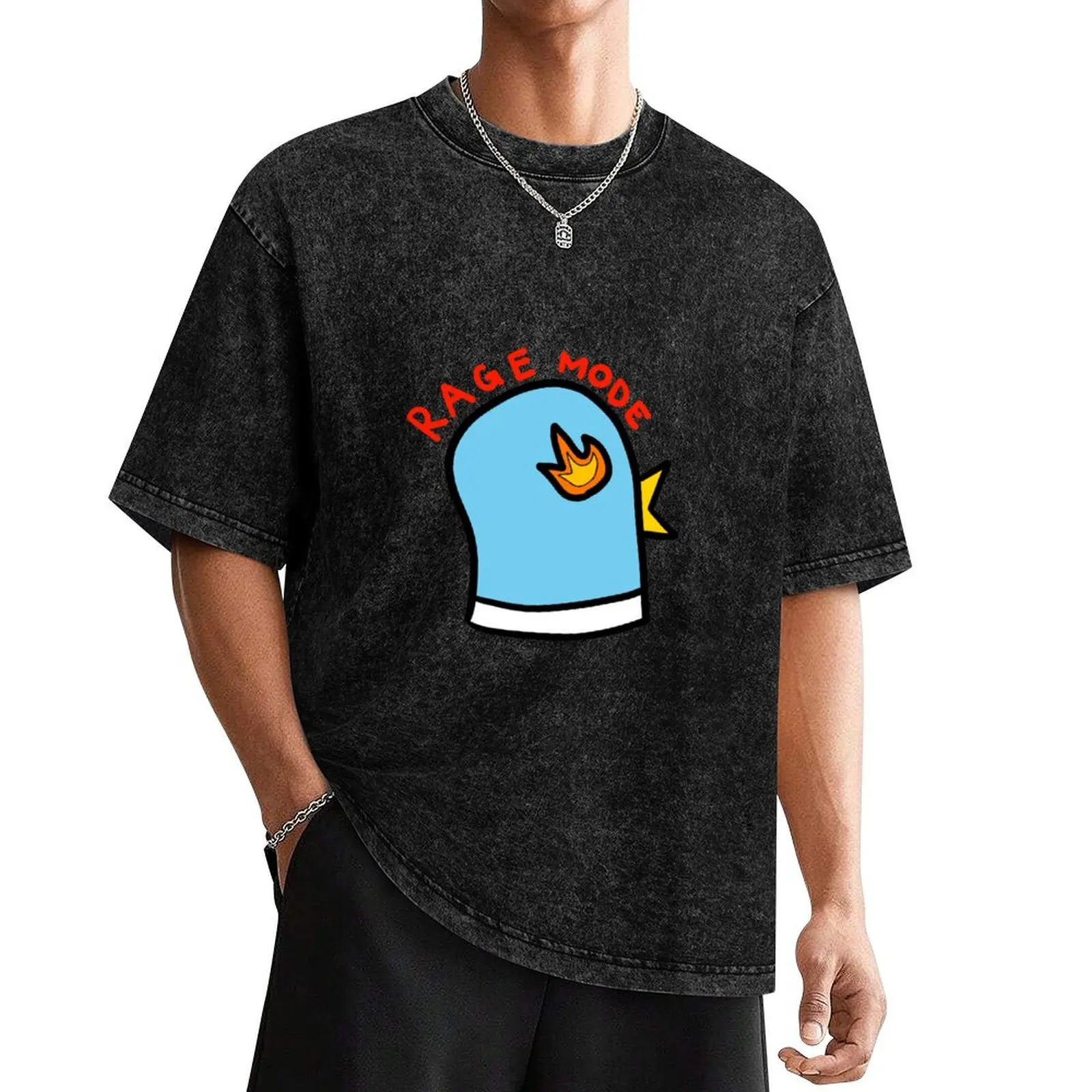 

Rage Mode blue pigeon T-Shirt animal prinfor boys custom shirt plus sizes plain t shirts men