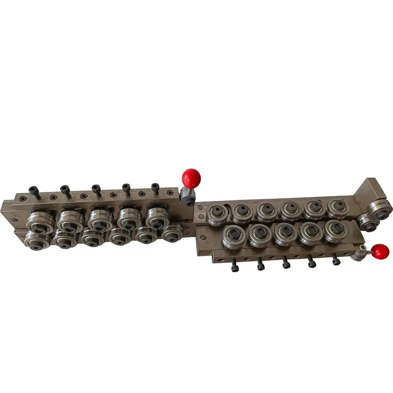 

11 rollers in Vertical 11rollers in horizontal JD26mm/22 wire straightening rollers