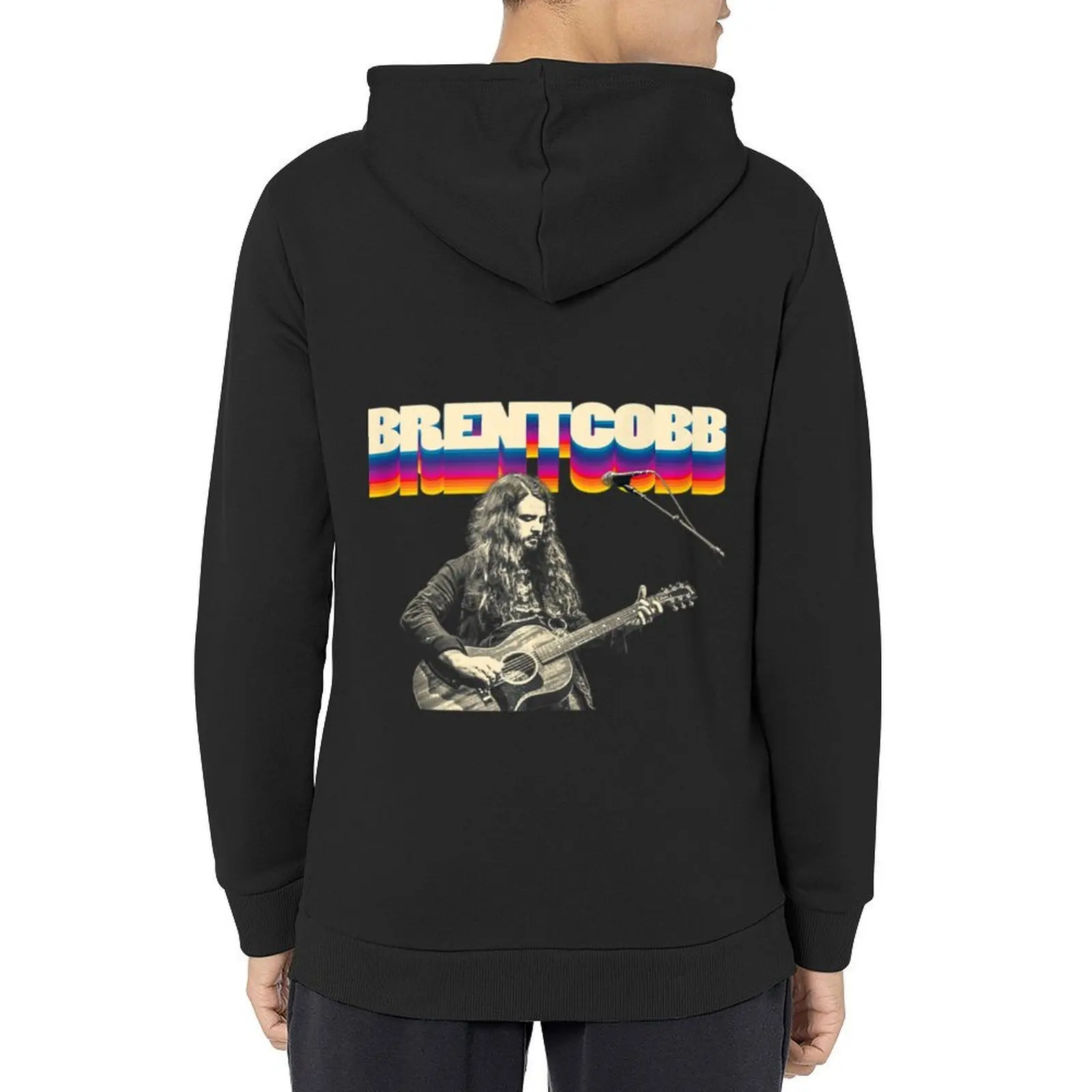

Brent Cobb Photo Sticker Hoodie men clothes mens designer clothes anime clothes men clothing hoodie man