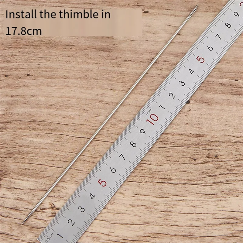 

X11A 200Pcs Sack Needle Large Hand Sewing Bag Needle Binding Needle