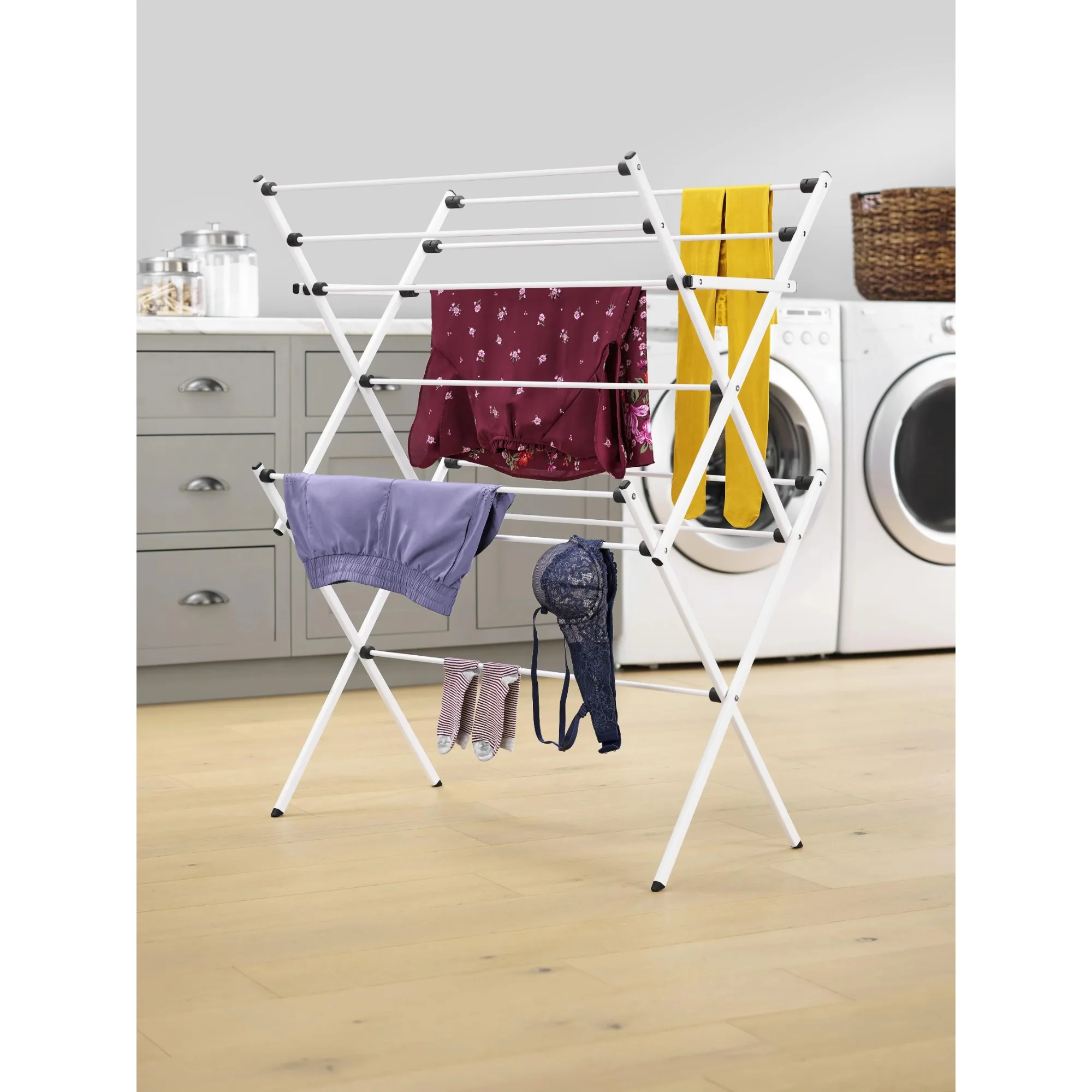 

2-Tier Steel Foldable Drying Rack
