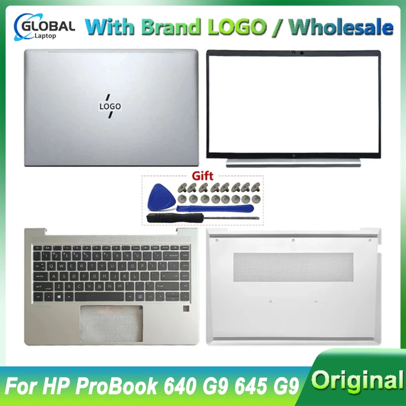 

Original New Laptop Case For HP ProBook 640 G9 645 G9 LCD Back Cover Palmrest Upper Bottom Case Backlit Keyboard Top Lid Housing