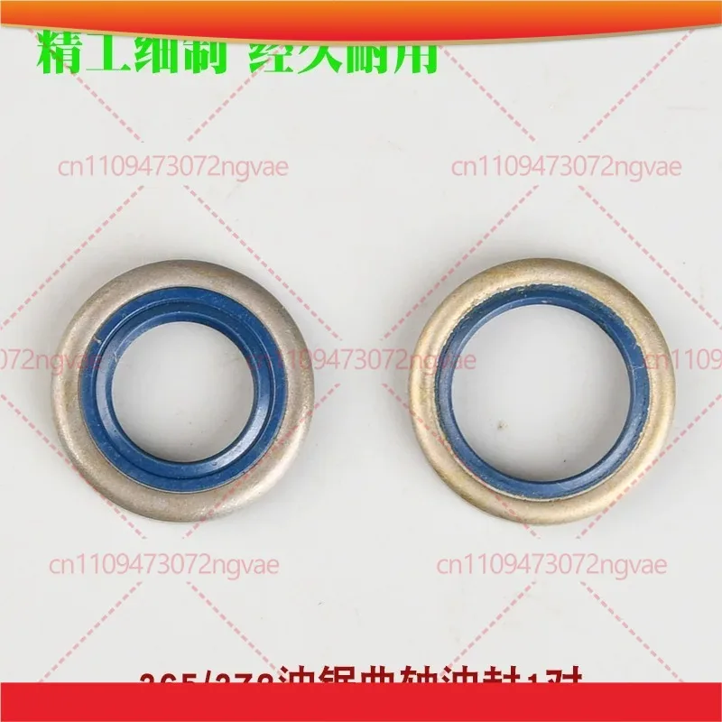 5SET For Husqvarna 365 372 Crankshaft Oil Seal 372XP New Size Oil Seal 445 450 Crankcase Seal Parts