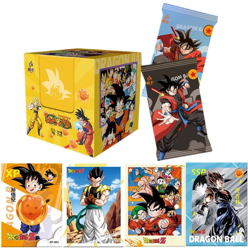 KUKA Original Dragon Ball Z Card Son Goku Vegeta Broli Frieza XP SVP Rare Role Anime Collection Cards Toys Gifts