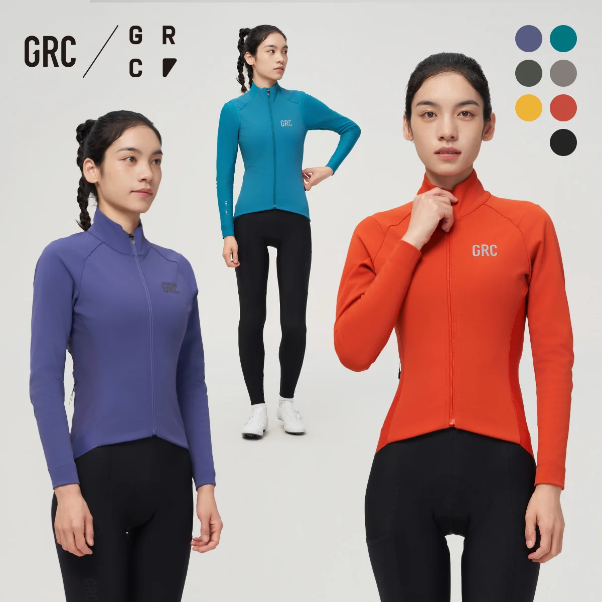 

GRC Cycling Apparel Women's Tech Windproof Fleece Jacket