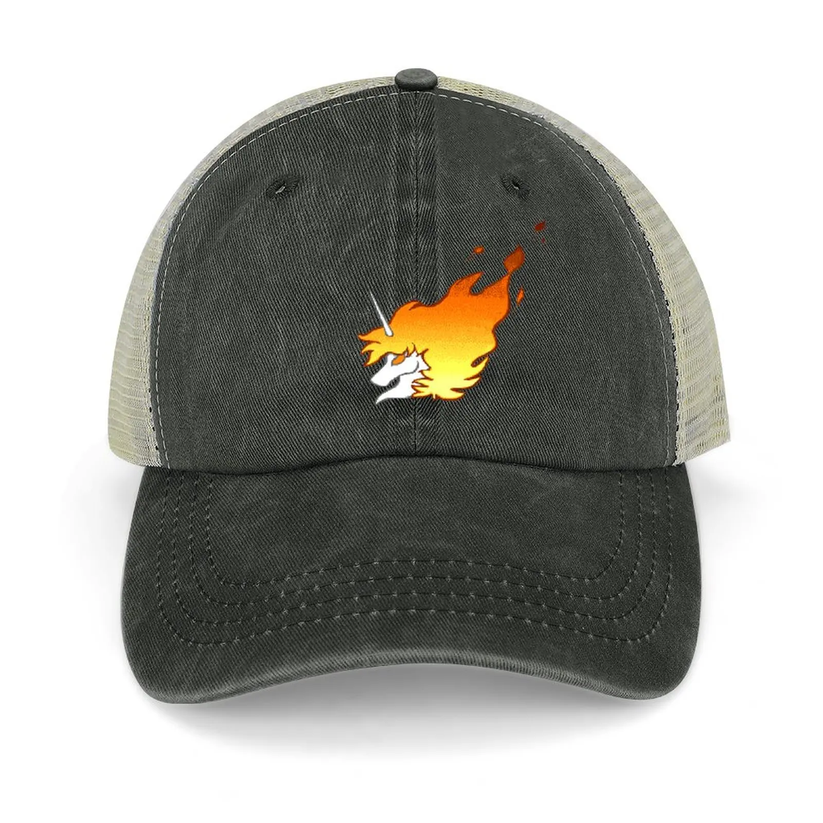 

Flaming Unicorn Baseball Cap Luxury Cap Military Cap Man hats on offer hats for men Mens Caps Women's