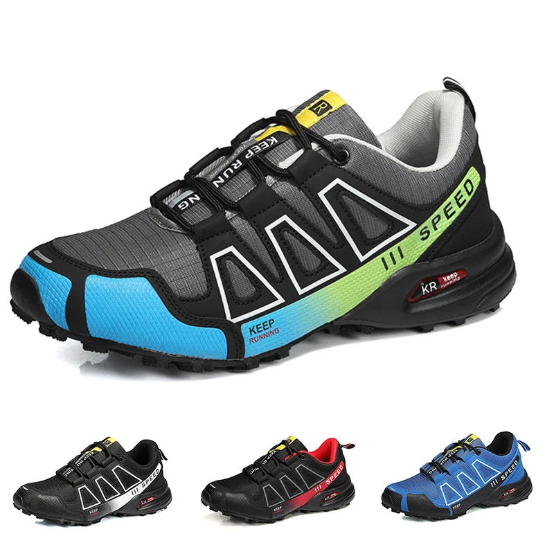

Men's Hiking Shoes All-terrain Outdoor Sports Shoes Breathable Mesh Non-slip Wear-resistant Hiking Shoes Outdoor Cycling Shoes