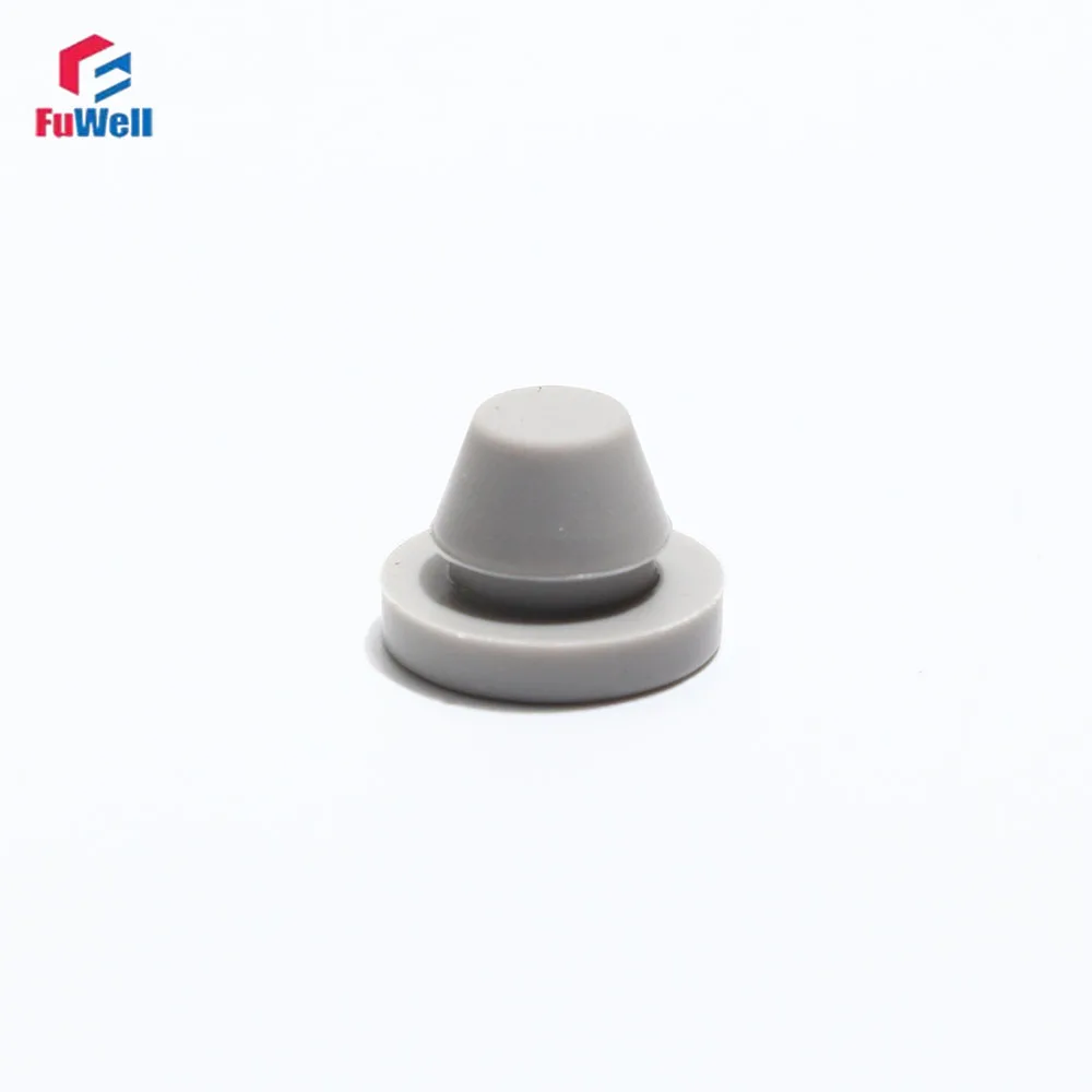FuWell Conical Hole Silicone Rubber Plugs T Type Snap Joint Sealing Shock-Absorbing Waterproof Stopper for Durable Hole Blocking